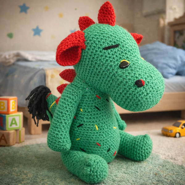 Dragon au Crochet (Assis)