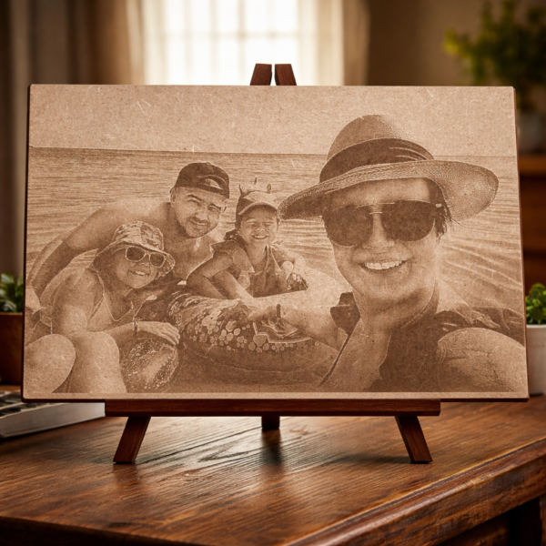 Gravure sur bois MDF "Personnalisé"