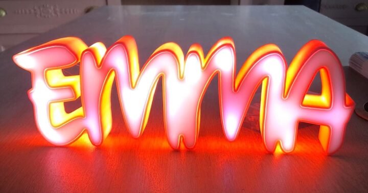 Lampe Led Prénom "Personnalisé" – Image 6