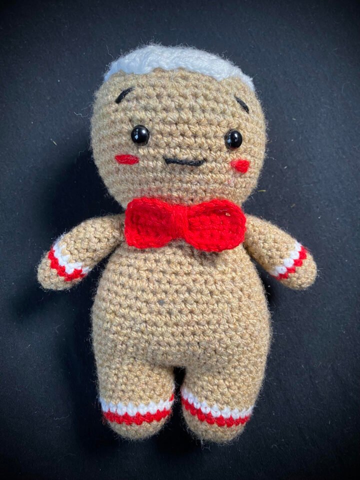 Bonhomme pain d'épice au crochet "Personnalisé"