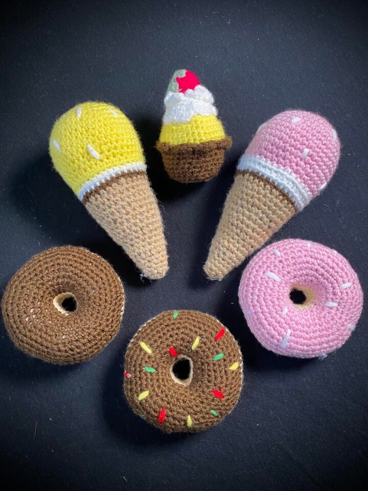 Dessert au crochet "Personnalisé"