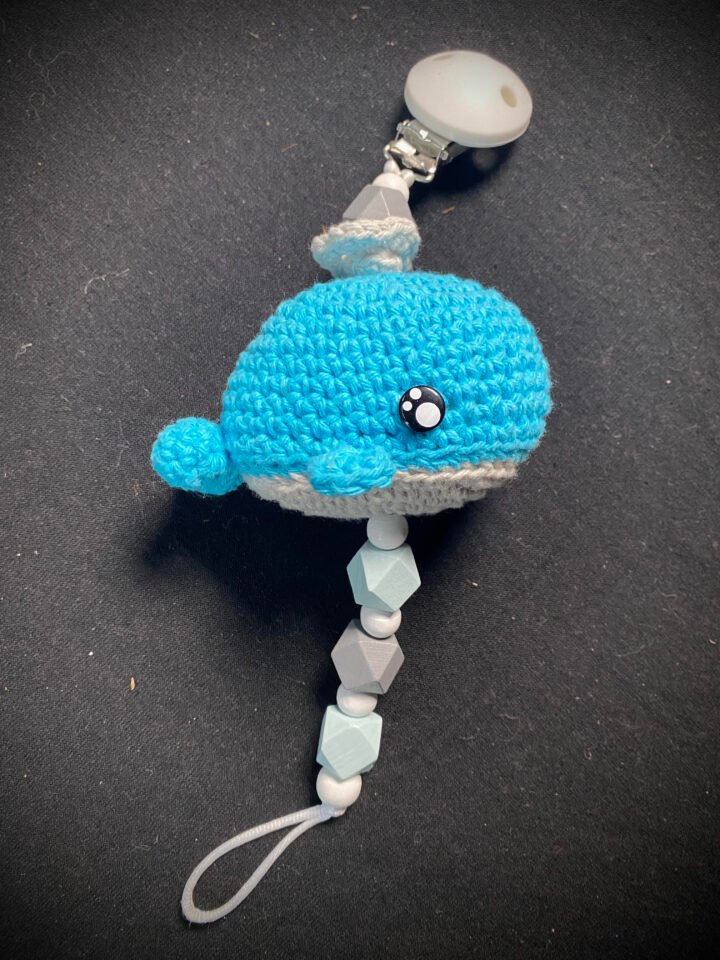 Attache tétine au crochet "Personnalisé" – Image 2