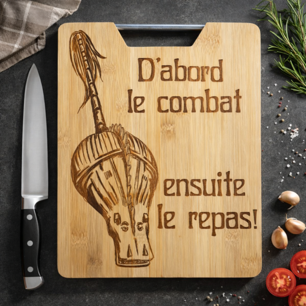 Planche en Bambou "Ducasse de Mons"