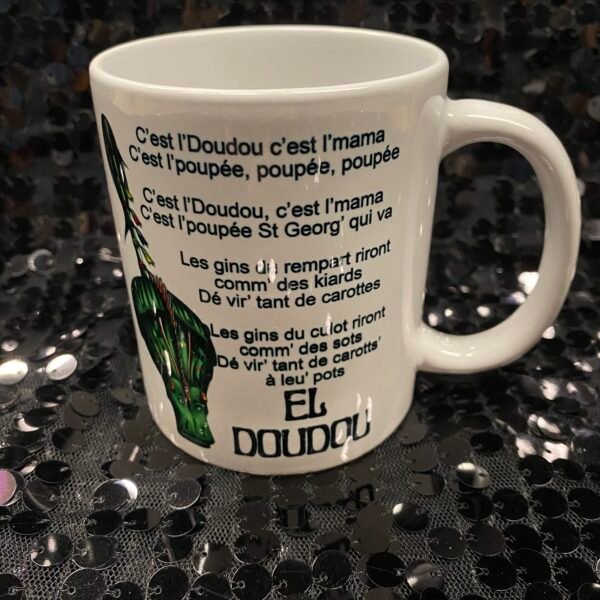 Mug DouDou « Dragon + Paroles. Type 1»