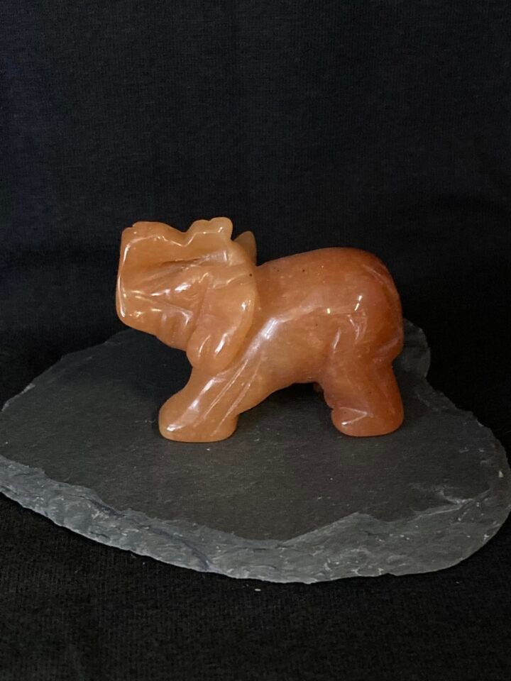 ELÉPHANT 50MM AVENTURINE ORANGE