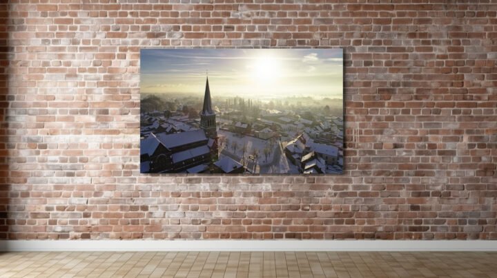 Photographie de la place de Ghlin (2)
