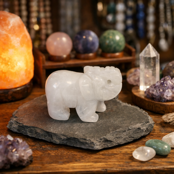 ELÉPHANT 50MM CRISTAL DE ROCHE