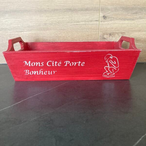 Corbeille "Mons Cité Porte Bonheur" – Édition artisanale