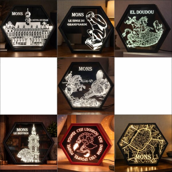 ✨ Les lampes miroir montoises : faites entrer l’élégance lumineuse de Mons chez vous !