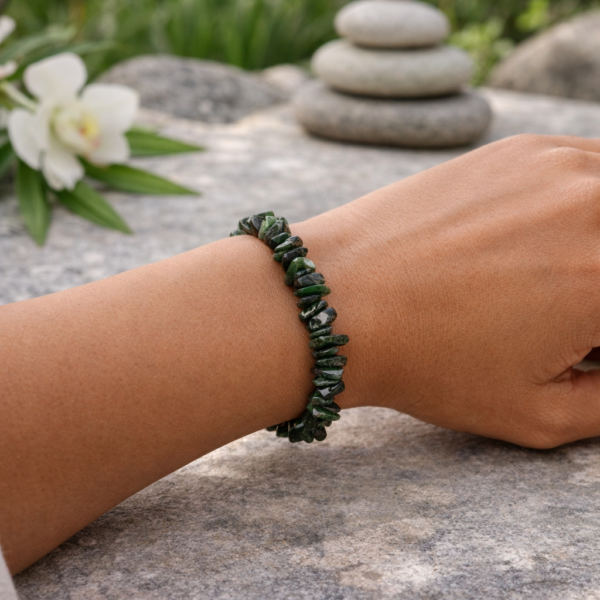 BRACELET BAROQUE SÉRAPHINITE AA