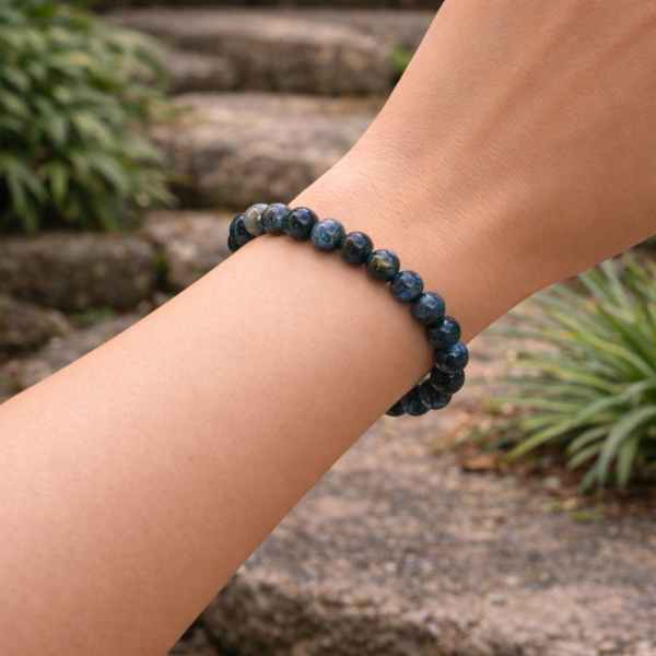 BRACELET BOULE 08MM DUMORTIÉRITE AA