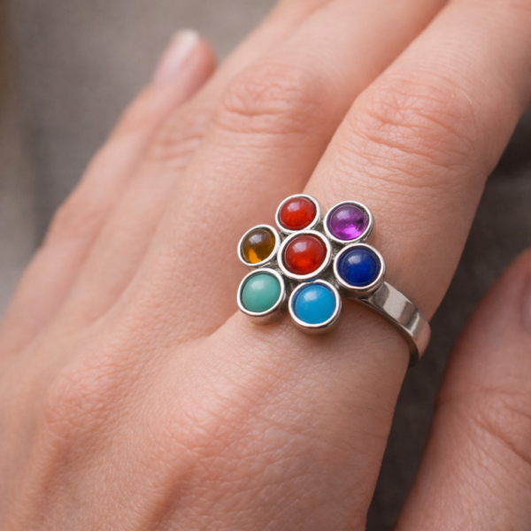 Bague 7 Chakras