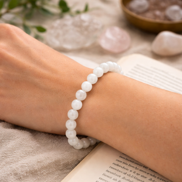 BRACELET BOULE 06MM PÉRISTÉRITE A