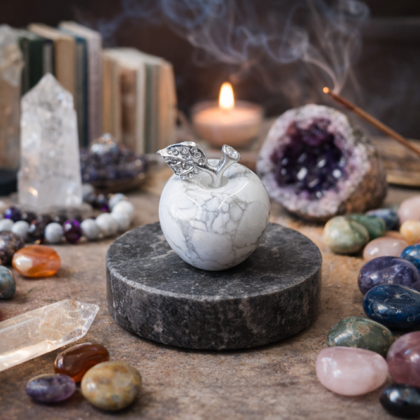 POMME 35MM HOWLITE BLANCHE A